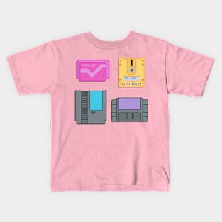 8-Bit Family Kids T-Shirt